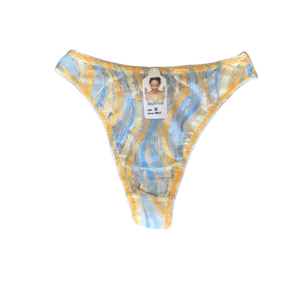 NWT intima Striped Thong